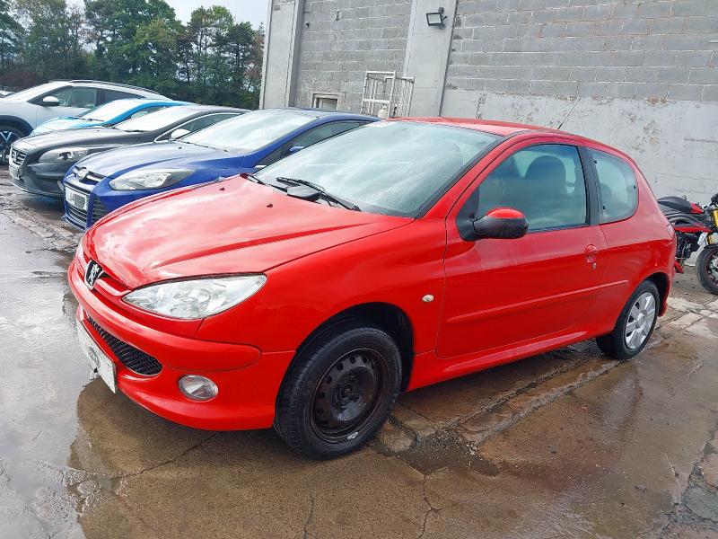 2009 PEUGEOT 206 LOOK 1.4 LOOK 3DR for sale at Copart WOLVERHAMPTON