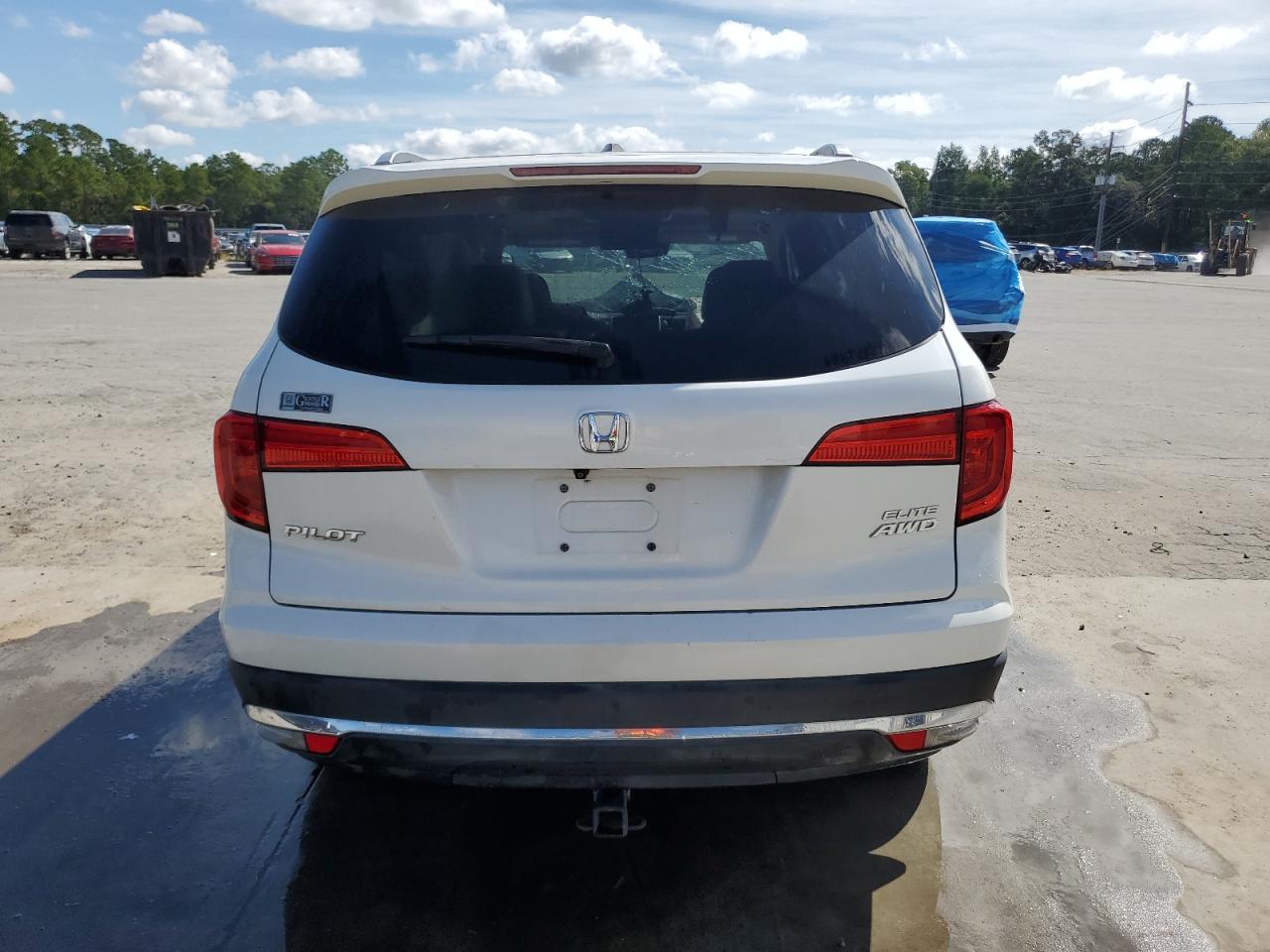 2017 Honda Pilot Elite VIN: 5FNYF6H02HB071903 Lot: 80128945