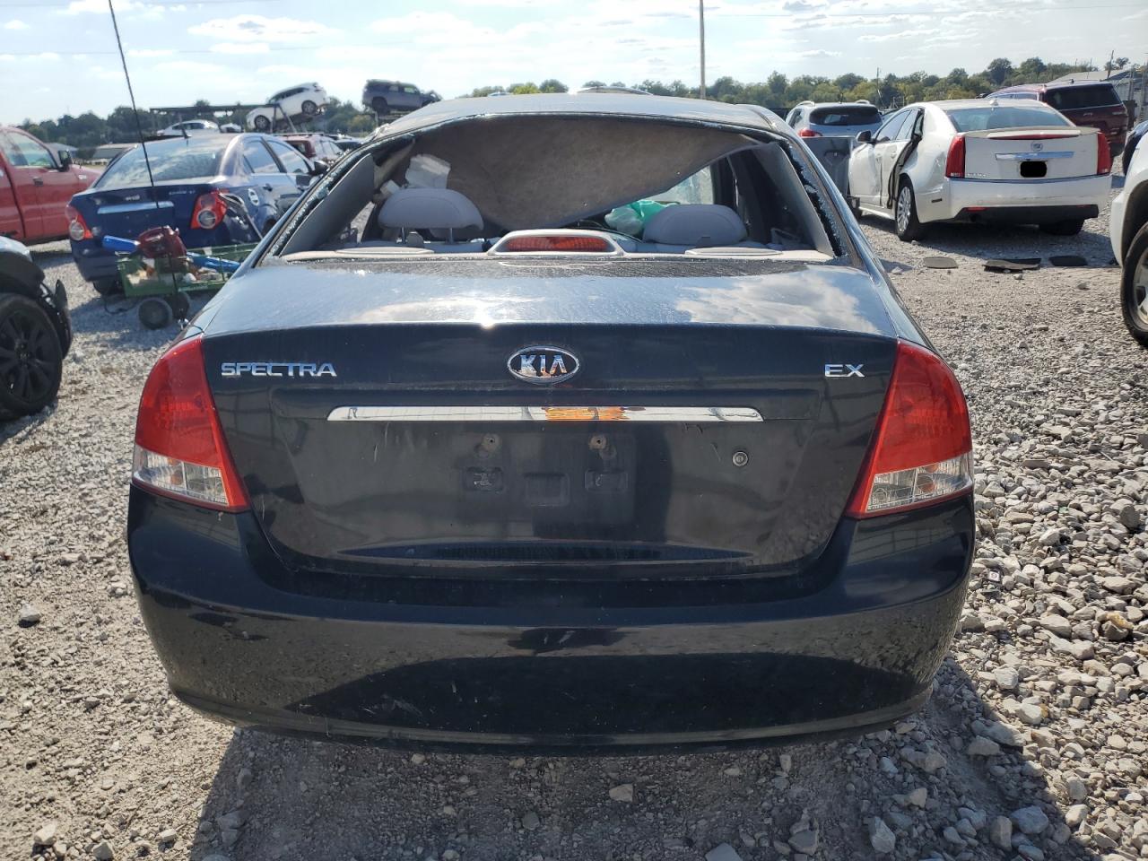 2008 Kia Spectra Ex VIN: KNAFE122185556667 Lot: 71778695