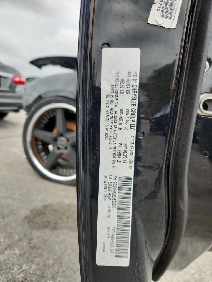 2013 Dodge Charger Sxt VIN: 2C3CDXHG2DH526826 Lot: 81579565