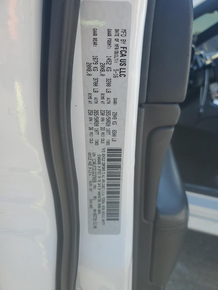 2016 Jeep Grand Cherokee Overland VIN: 1C4RJFCG1GC376926 Lot: 84834575