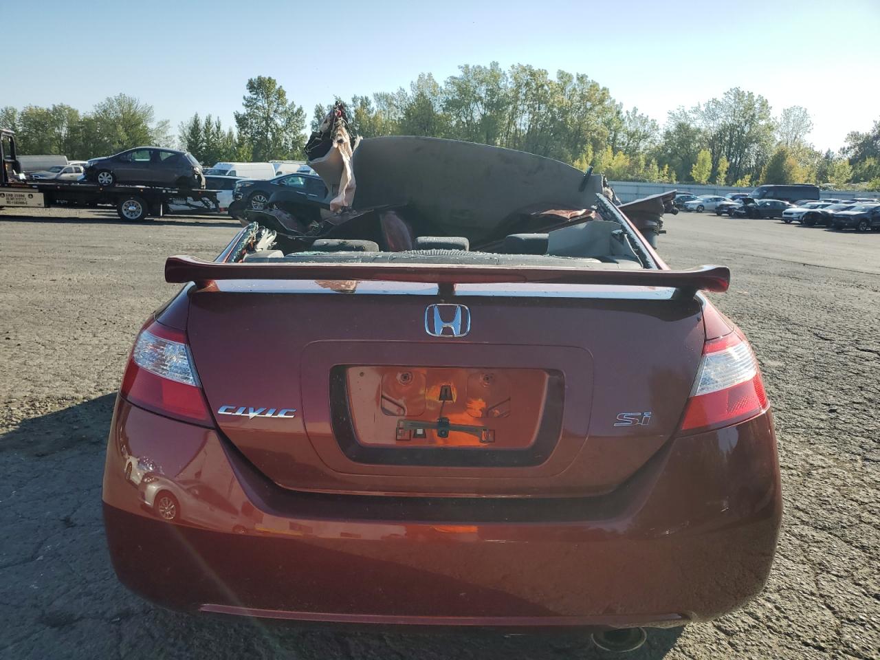 2008 Honda Civic Si VIN: 2HGFG21558H706336 Lot: 81641115