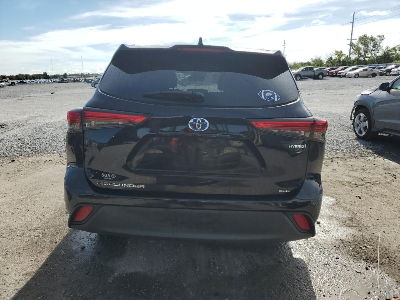 2021 Toyota Highlander Hybrid Xle VIN: 5TDGBRCH7MS046359 Lot: 71486625