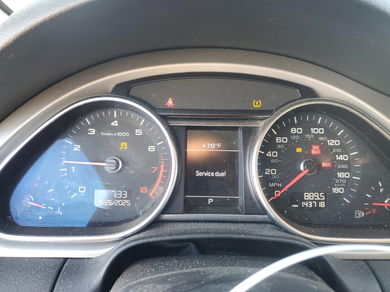 2015 Audi Q7 Premium Plus VIN: WA1LGAFE4FD017669 Lot: 83812785