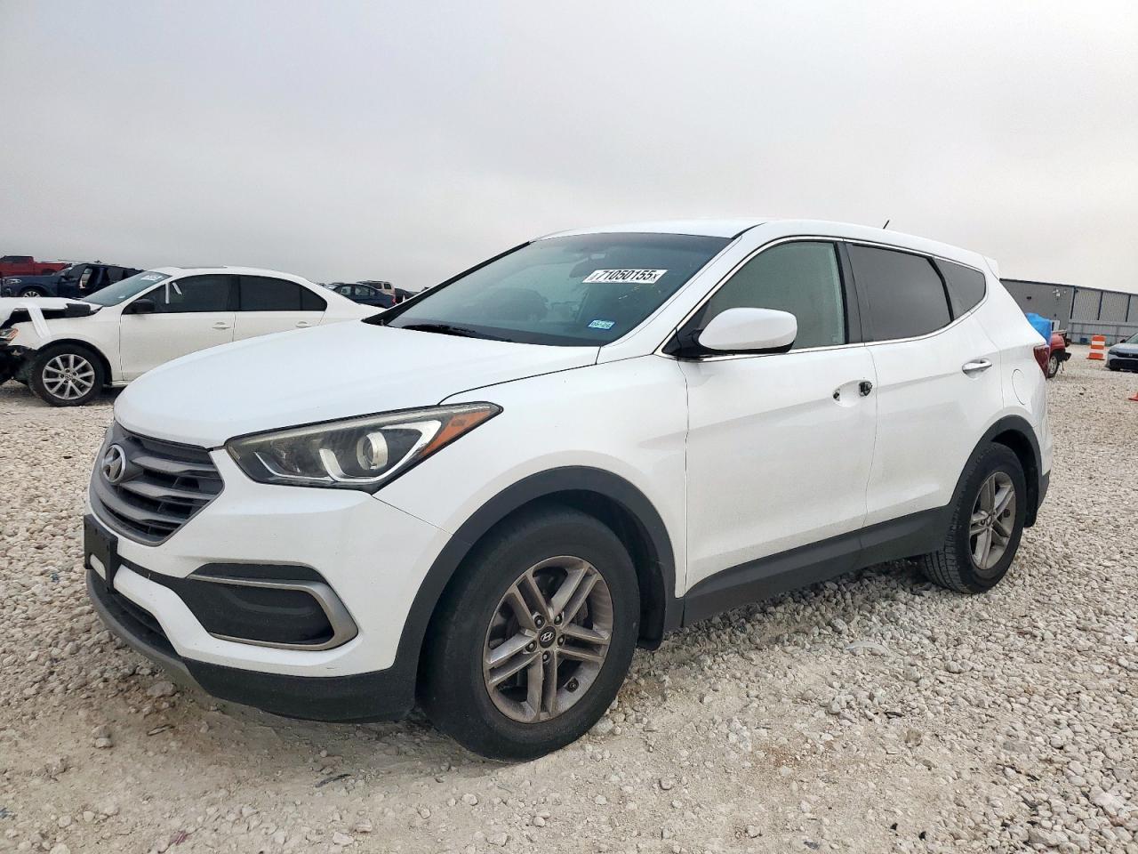 2018 Hyundai Santa Fe Sport white null gas 5NMZT3LB2JH074812 photo #1