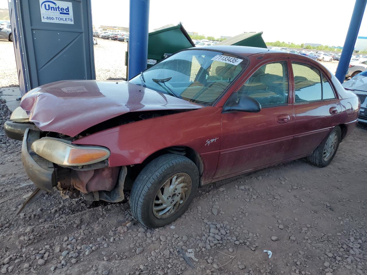 FORD ESCORT 1998. Lot# 71133435. VIN 1FAFP13P1WW310240. Photo 1