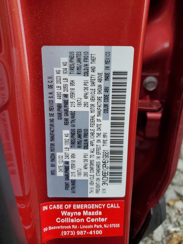 2023 Mazda Cx-30 Premium Plus VIN: 3MVDMBEY2PM519881 Lot: 71785365