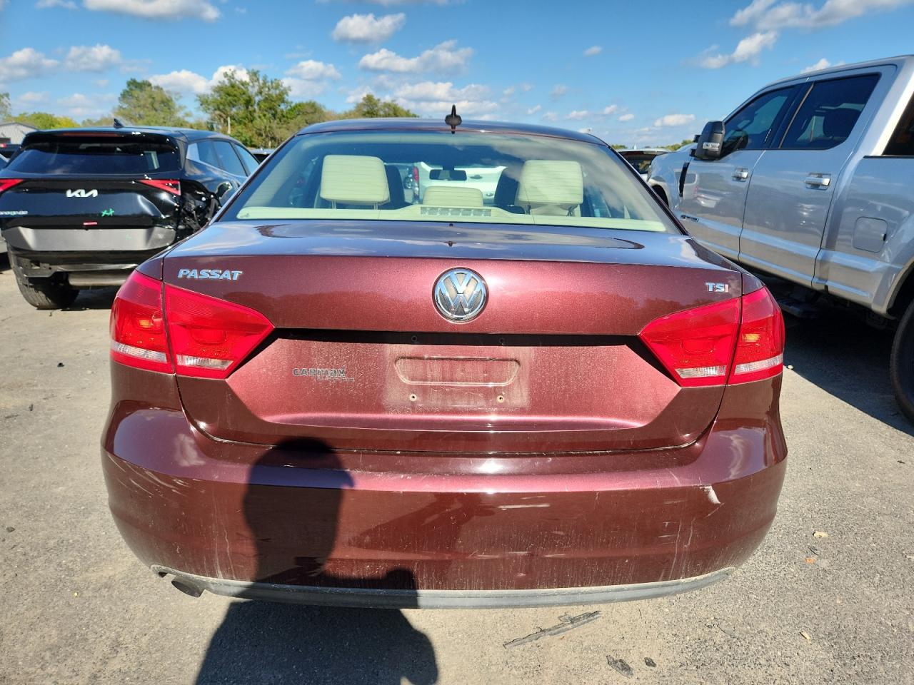 2014 Volkswagen Passat S VIN: 1VWAT7A36EC099245 Lot: 81452415