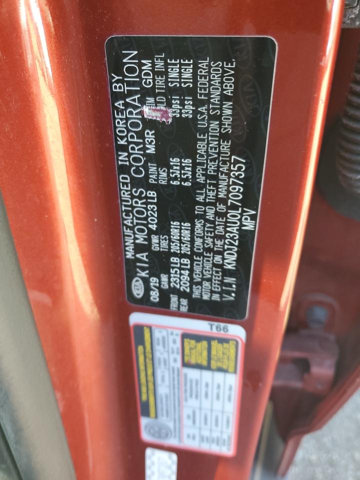 2020 Kia Soul Lx VIN: KNDJ23AU0L7097357 Lot: 84439615