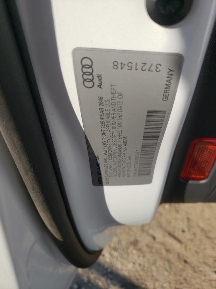 2024 Audi A5 Premium Plus 45 VIN: WAUFACF54RA012667 Lot: 71015985