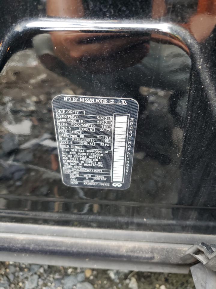 2019 Infiniti Qx50 Essential VIN: 3PCAJ5M39KF135291 Lot: 84571375