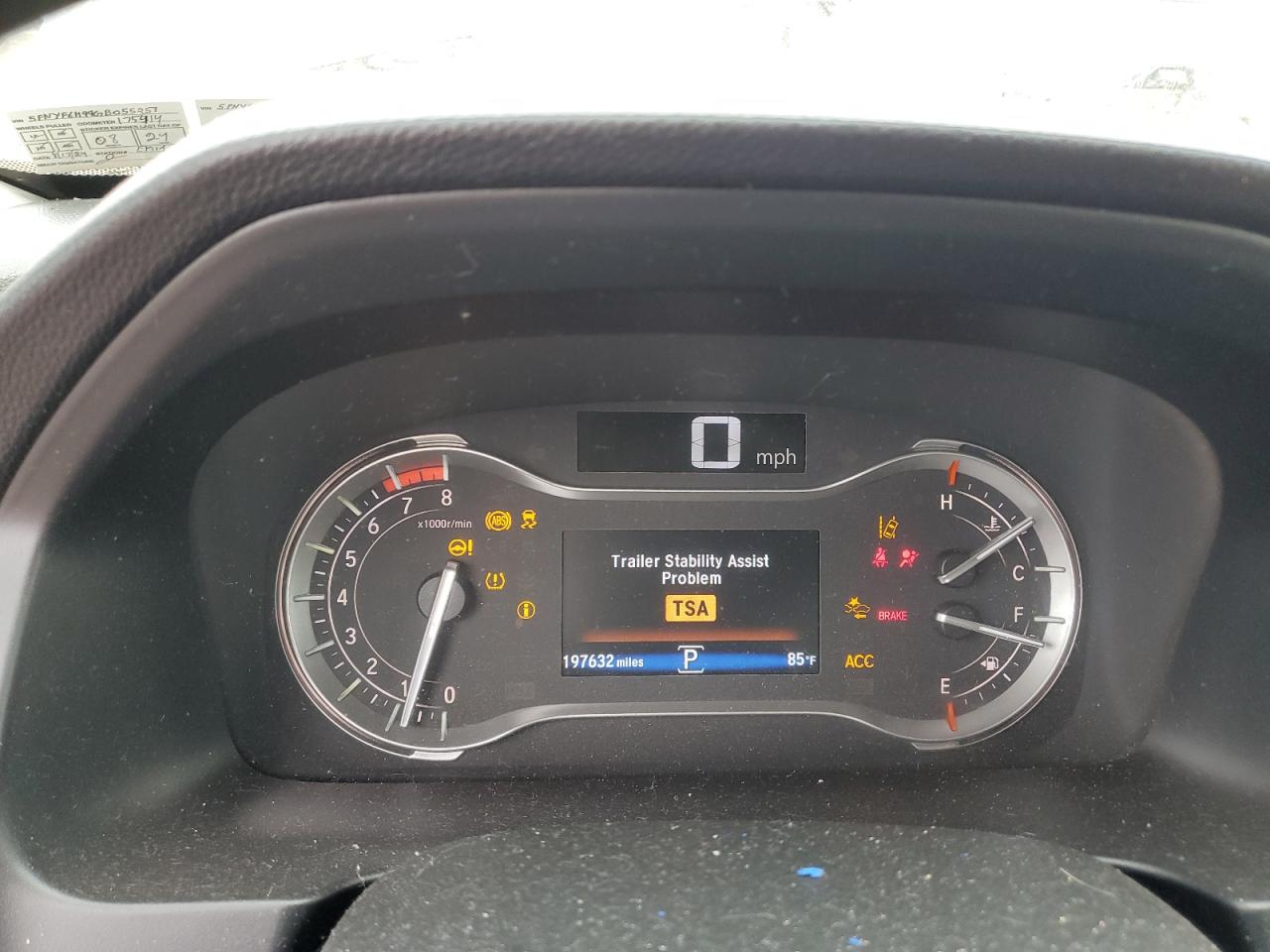 2016 Honda Pilot Touring VIN: 5FNYF6H99GB055257 Lot: 84405485