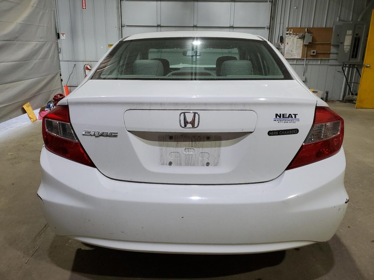 2012 Honda Civic Lx VIN: 2HGFB2F57CH595725 Lot: 70842205