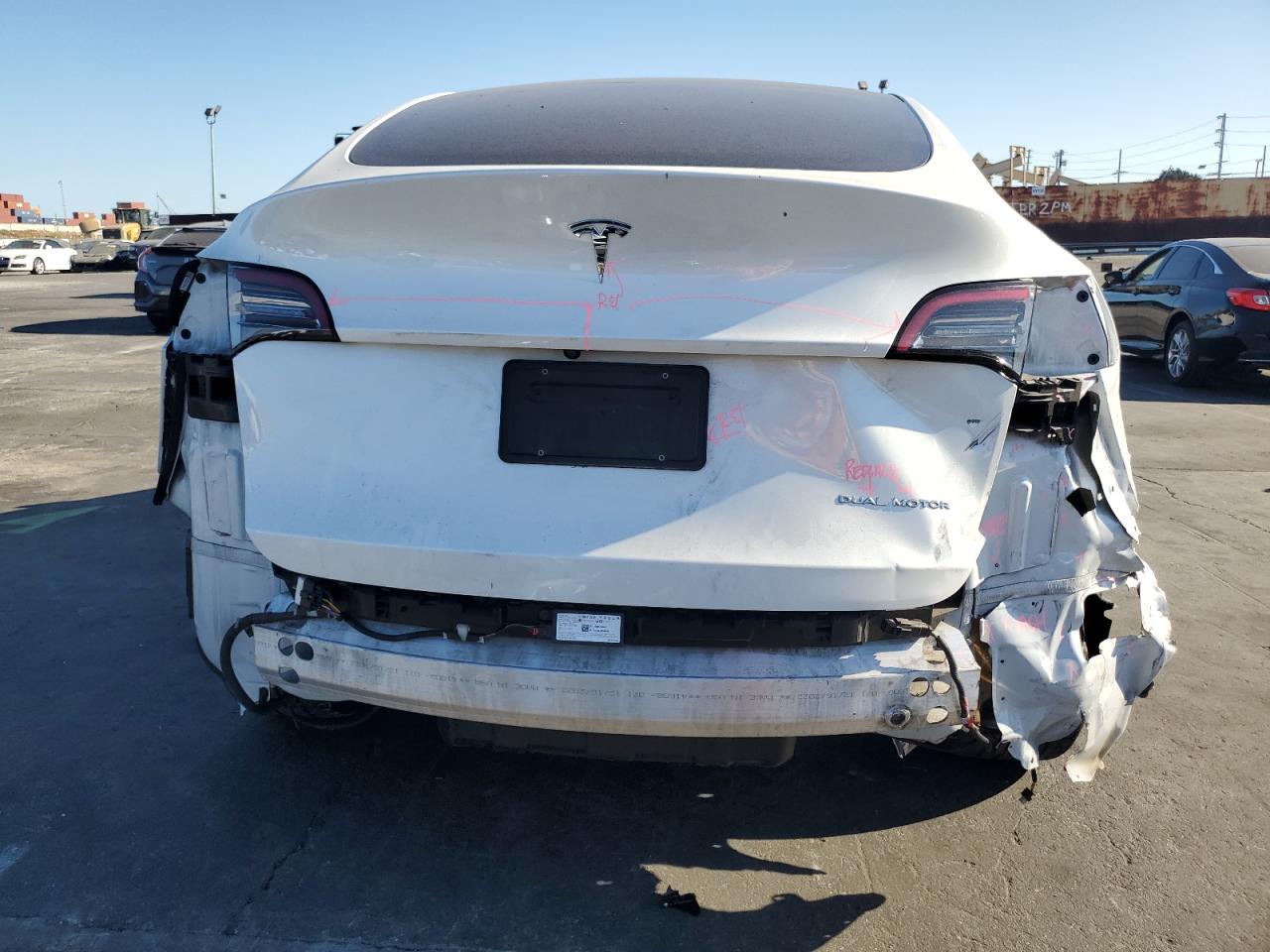 2023 Tesla Model Y VIN: 7SAYGDEE8PA093209 Lot: 80299485
