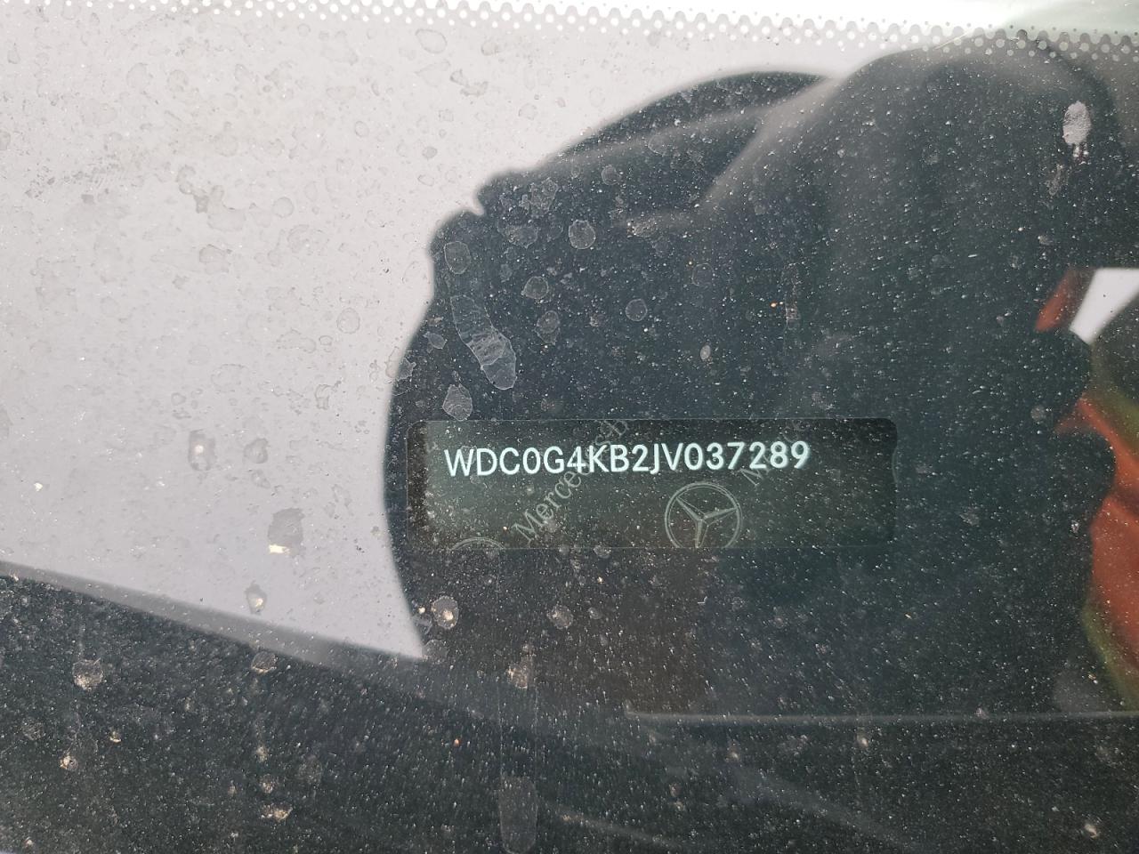 2018 Mercedes-Benz Glc 300 4Matic VIN: WDC0G4KB2JV037289 Lot: 82123605