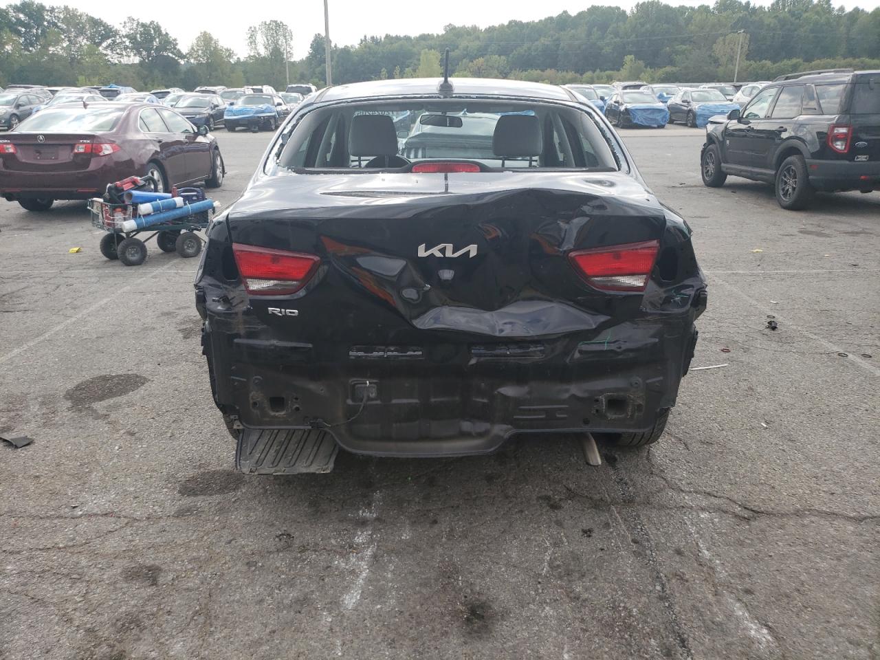 2023 Kia Rio Lx VIN: 3KPA24AD6PE616276 Lot: 72024205