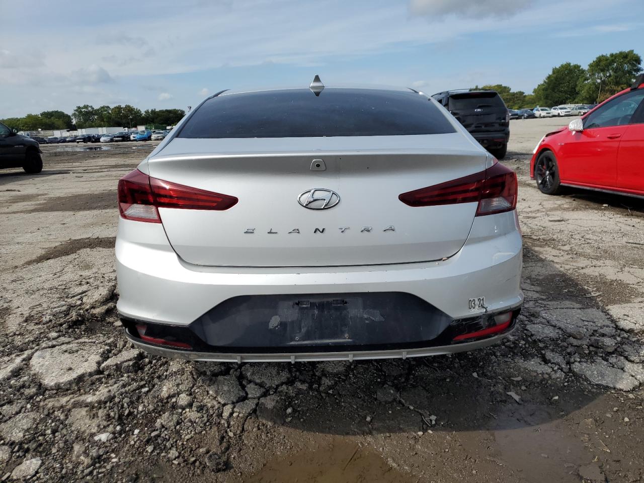 2019 Hyundai Elantra Sel VIN: 5NPD84LF7KH424038 Lot: 72080305