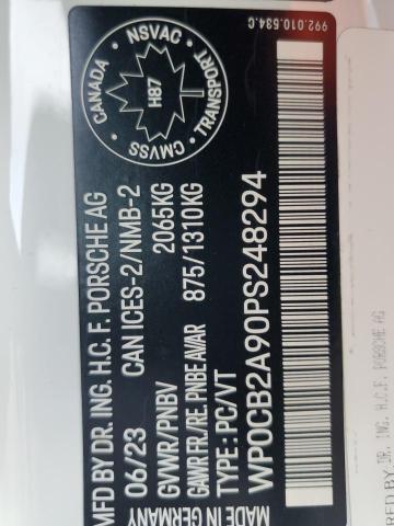 2023 PORSCHE 911 CARRERA S  