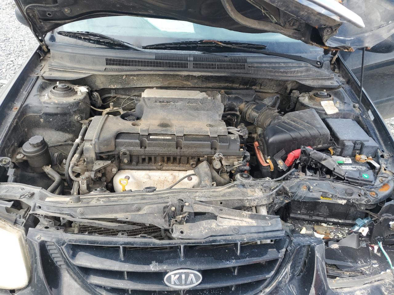 2007 Kia Spectra Ex VIN: KNAFE121775462055 Lot: 71268575
