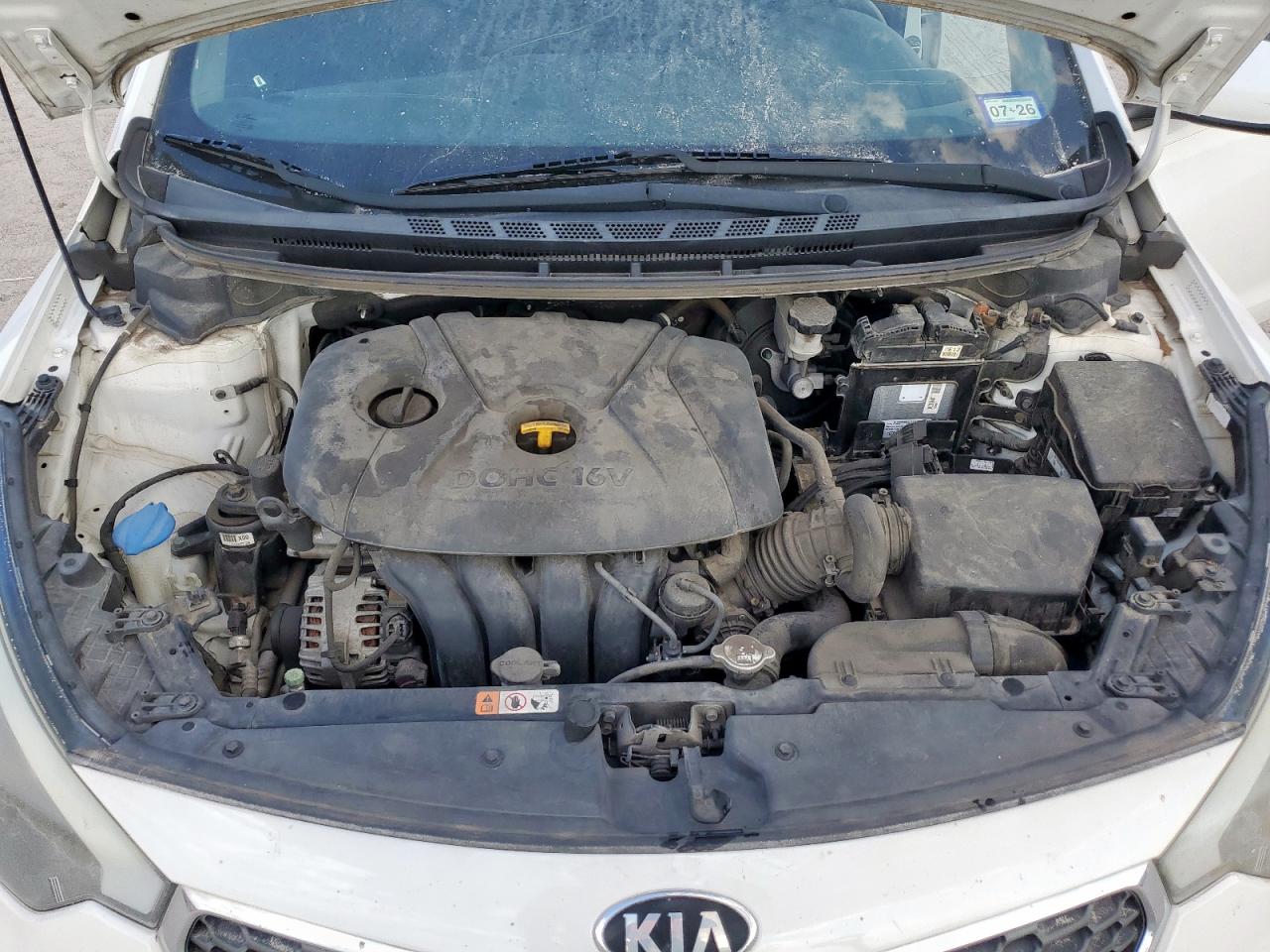 2016 Kia Forte Lx VIN: KNAFK4A63G5507662 Lot: 84613375