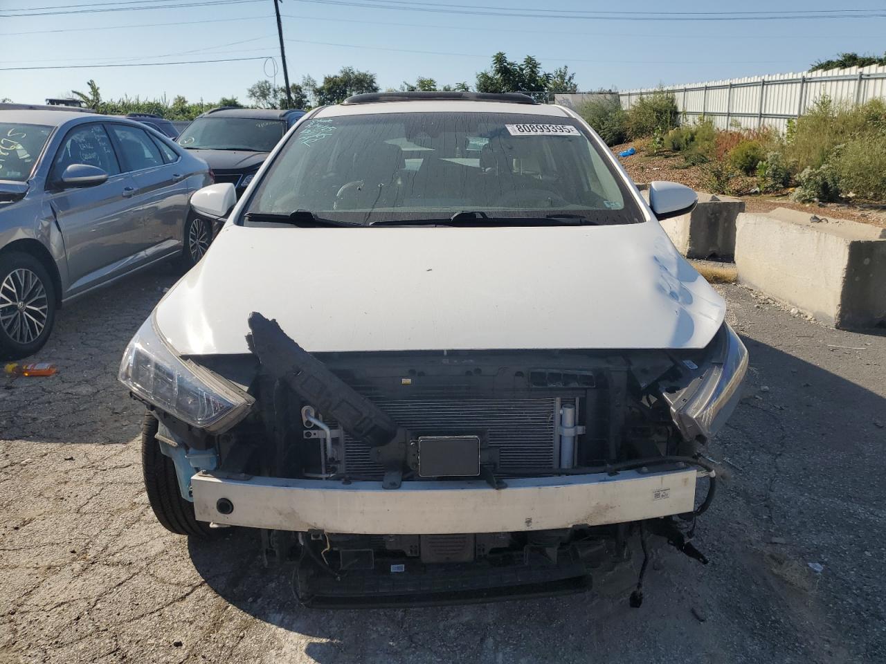 2020 Hyundai Ioniq Limited VIN: KMHC85LJ7LU076606 Lot: 80899395