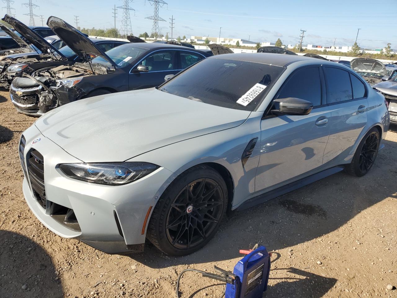 2023 BMW M3 Competition WBS43AY07PFN33546 photo #1