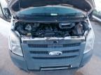2008 FORD TRANSIT 140 T350L RWD HIGH ROOF VAN TDCI 140PS for sale at Copart SANDY