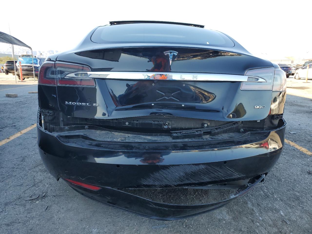 2017 Tesla Model S VIN: 5YJSA1E27HF195338 Lot: 80156945