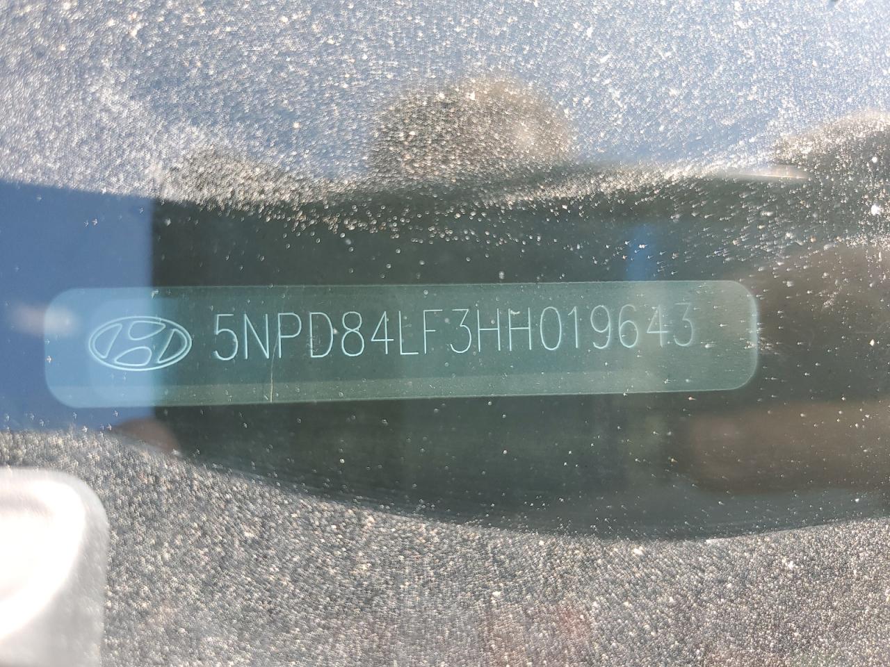 2017 Hyundai Elantra Se VIN: 5NPD84LF3HH019643 Lot: 81631665