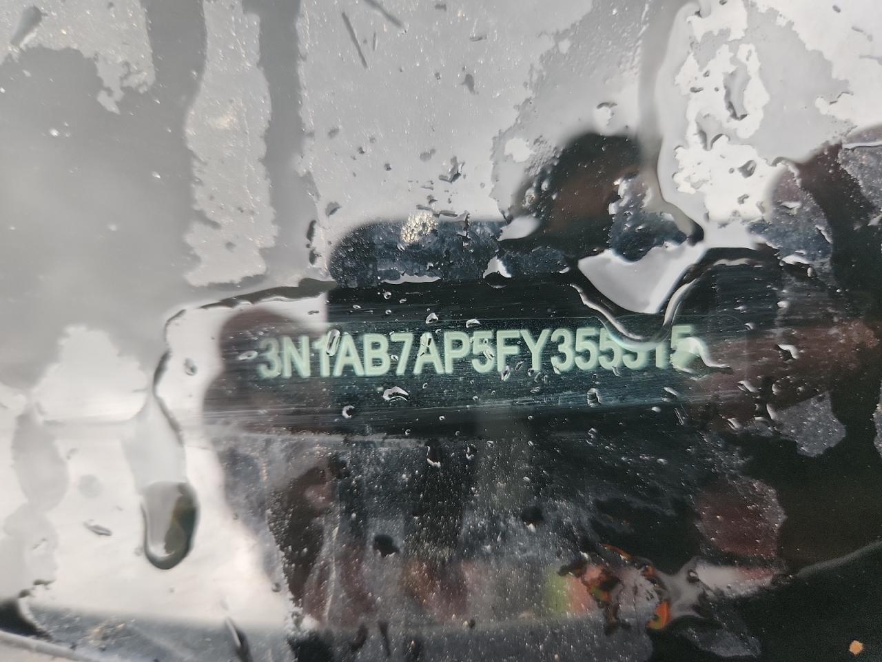 2015 Nissan Sentra S VIN: 3N1AB7AP5FY355315 Lot: 71302475