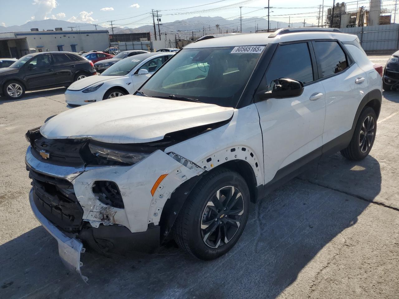 2021 Chevrolet Trailblazer Lt white null gas KL79MPSL8MB038997 photo #1