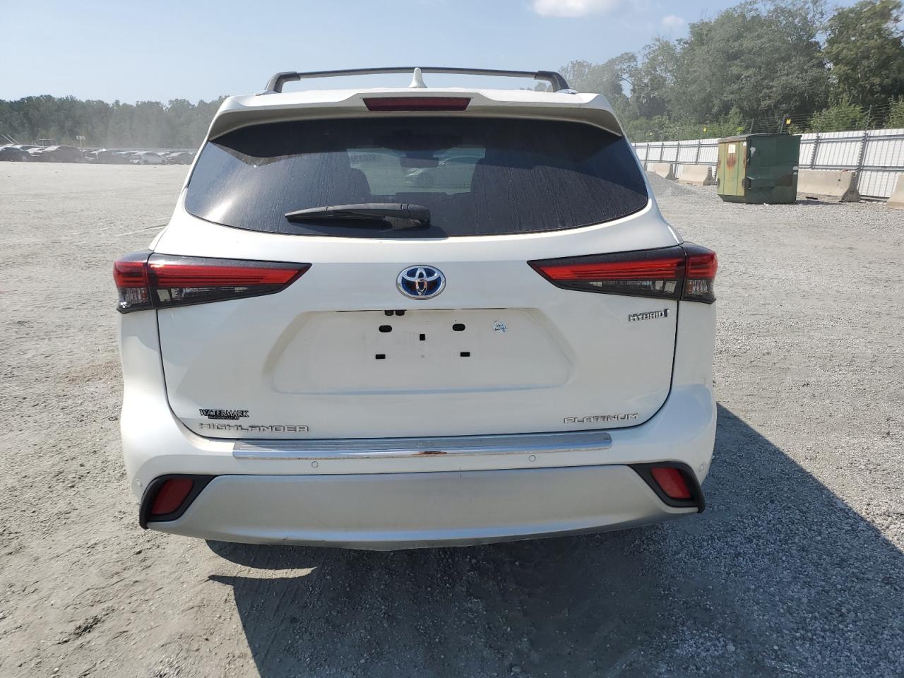 2021 Toyota Highlander Hybrid Platinum VIN: 5TDEBRCH1MS030312 Lot: 65635495