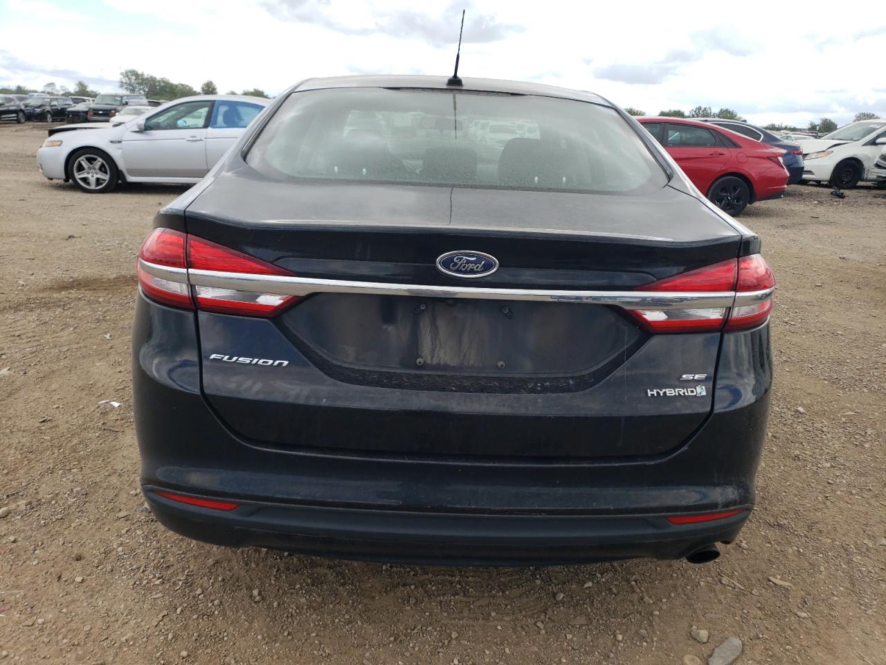 2017 Ford Fusion Se Hybrid VIN: 3FA6P0LU6HR222919 Lot: 71811215