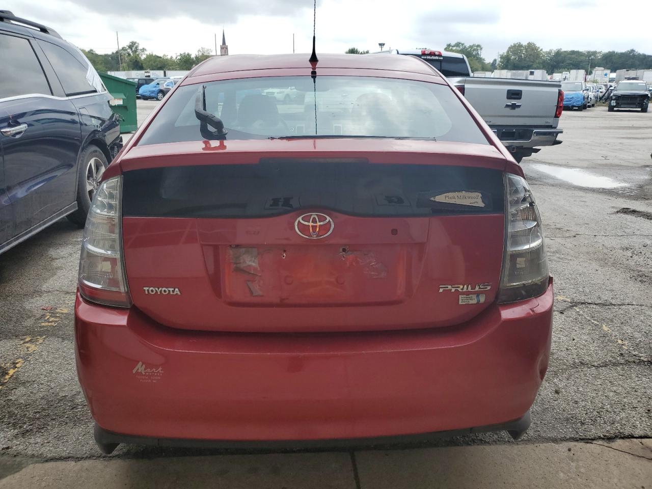 2007 Toyota Prius VIN: JTDKB20U577588304 Lot: 81119035