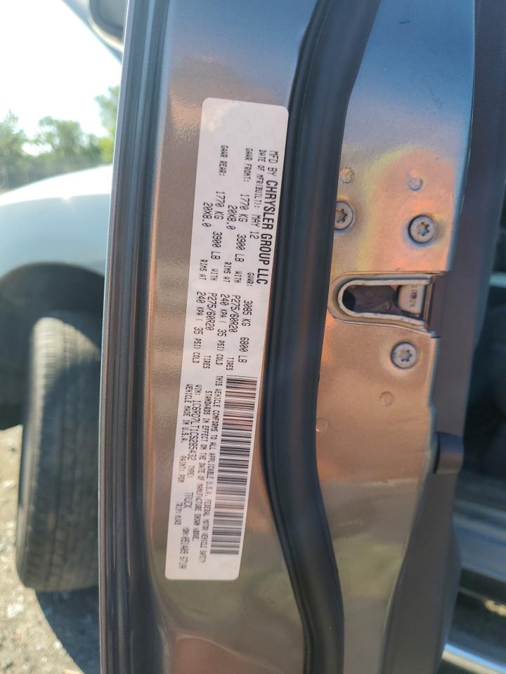 2012 Dodge Ram 1500 Slt VIN: 1C6RD7LT1CS285432 Lot: 71721035