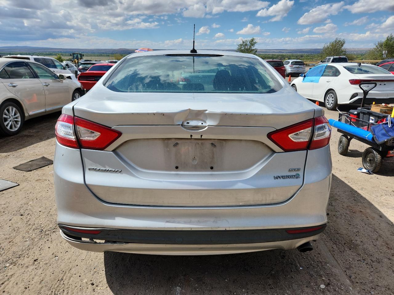 2014 Ford Fusion Se Hybrid VIN: 3FA6P0LUXER207691 Lot: 83975655