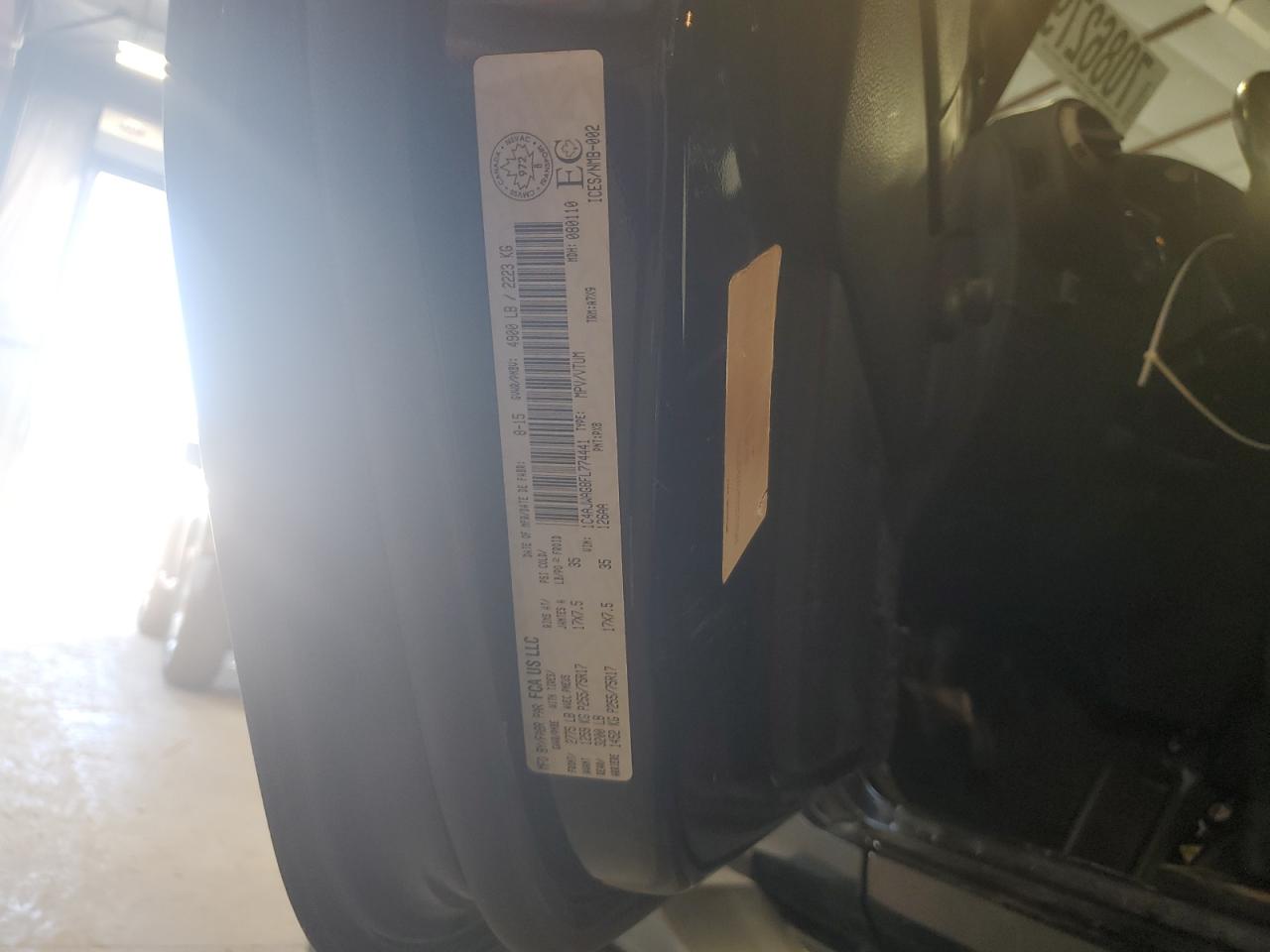 2015 Jeep Wrangler Sport VIN: 1C4AJWAG8FL774441 Lot: 70862795