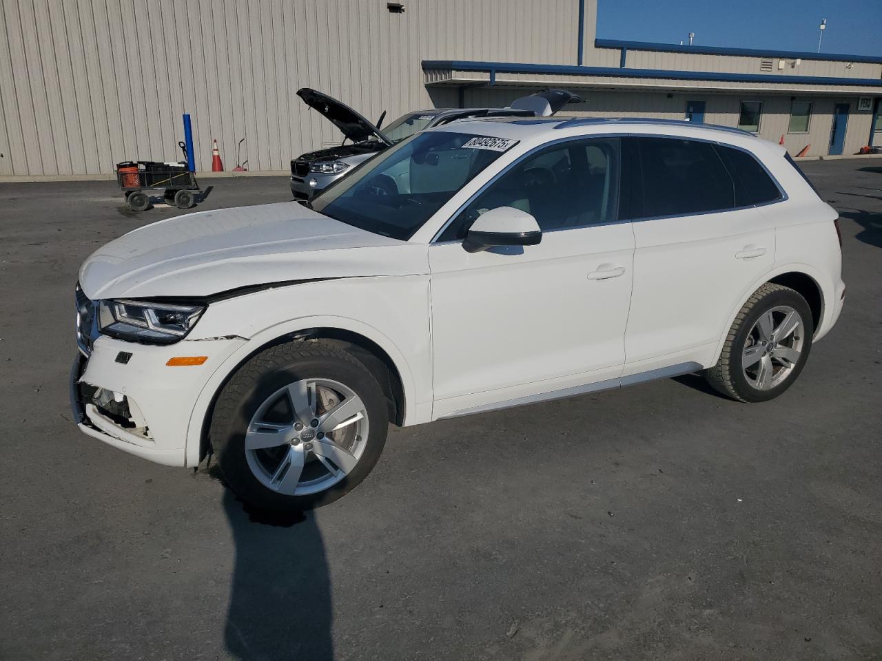 2018 Audi Q5 Premium Plus white null gasoline WA1BNAFY0J2235267 photo #1