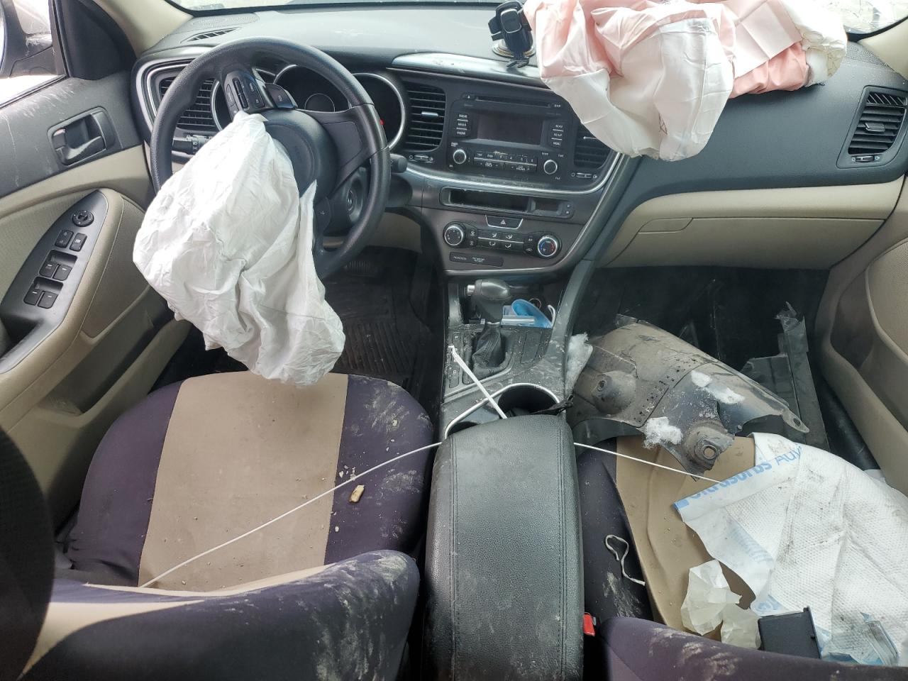 2015 Kia Optima Lx VIN: 5XXGM4A79FG378427 Lot: 80345025