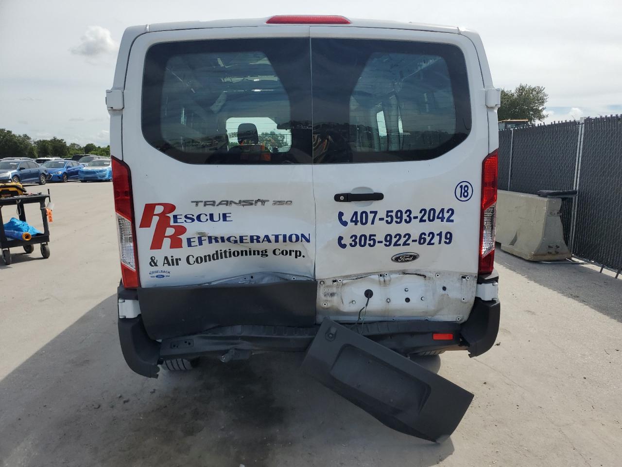 2021 Ford Transit T-250 VIN: 1FTBR1Y84MKA44947 Lot: 81047295