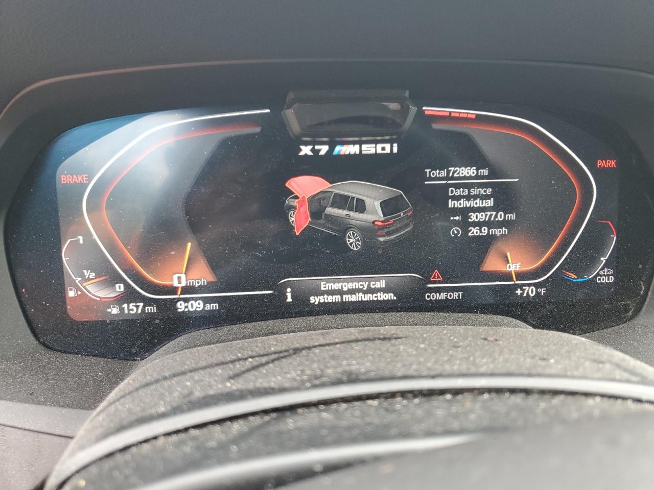 2022 BMW X7 M50I VIN: 5UXCX6C08N9K54502 Lot: 63185715