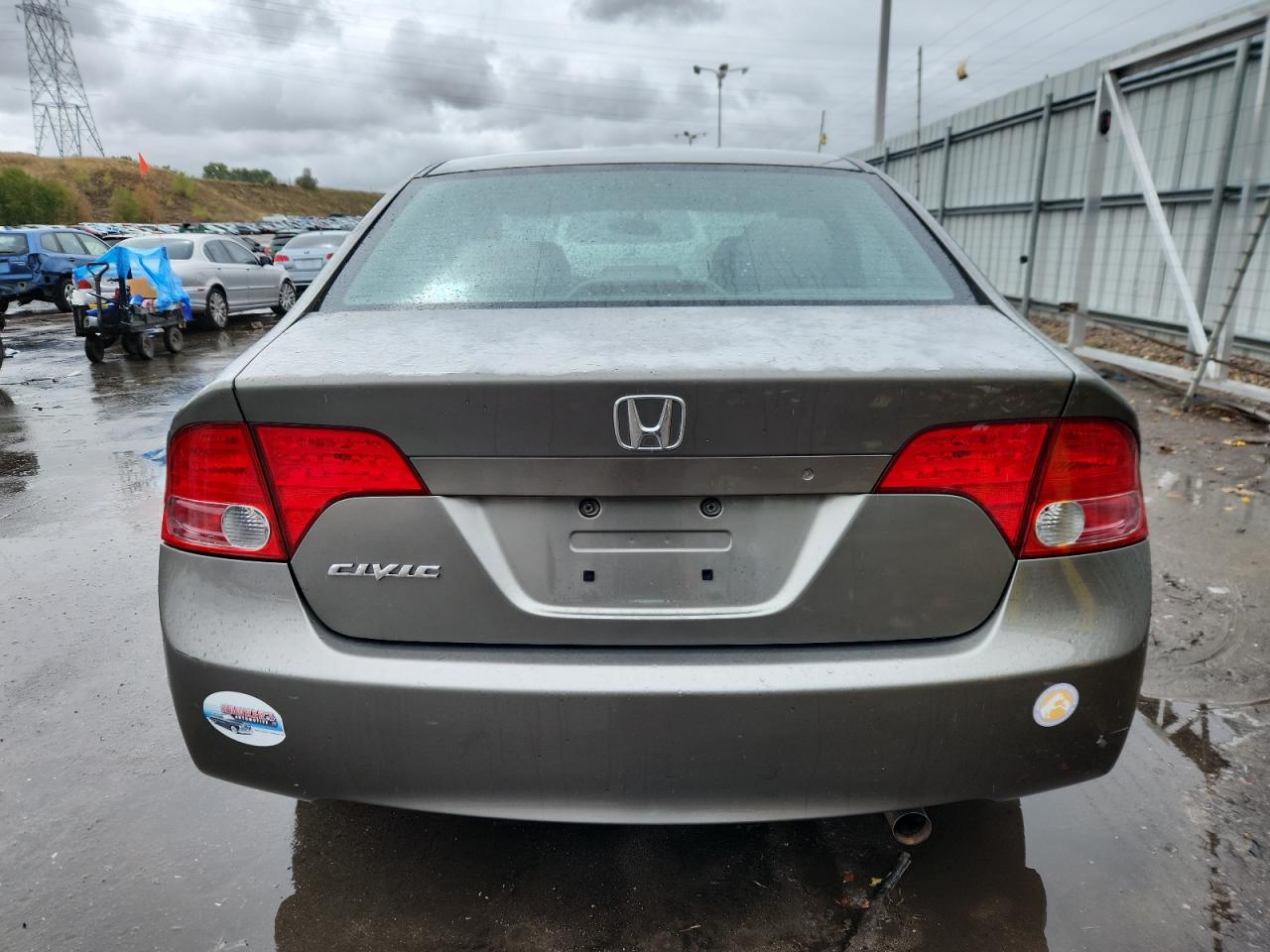 2007 Honda Civic Lx VIN: 2HGFA16587H506067 Lot: 81684085