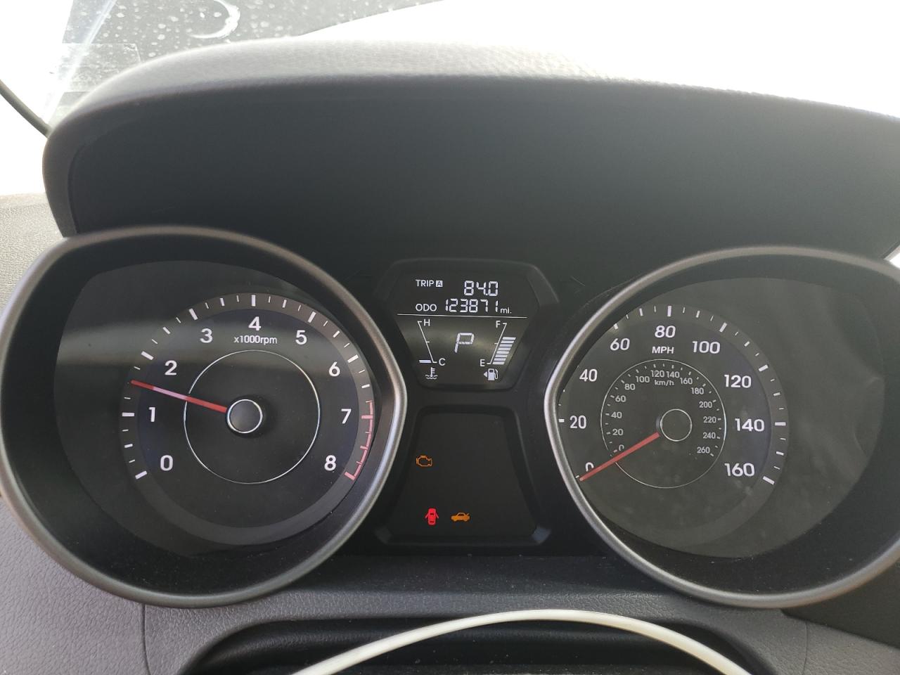 2013 Hyundai Elantra Gls VIN: 5NPDH4AE4DH381971 Lot: 83877725