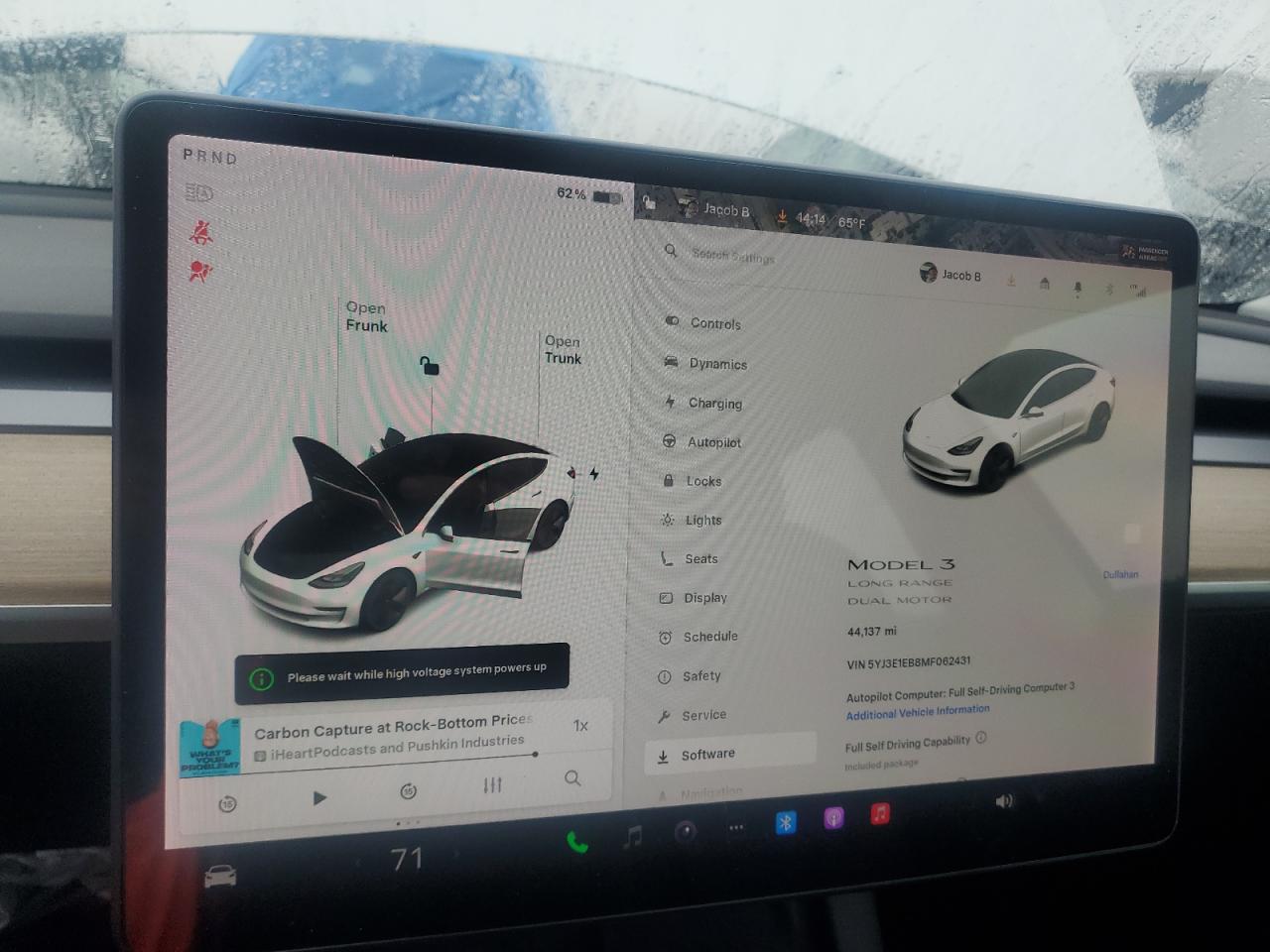 2021 Tesla Model 3 VIN: 5YJ3E1EB8MF062431 Lot: 80848515