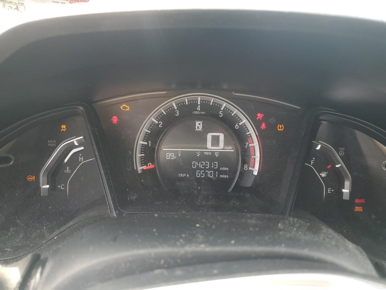 2018 Honda Civic Lx VIN: 2HGFC2F51JH583757 Lot: 81883825