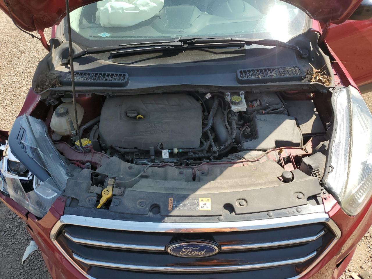 2017 Ford Escape Se VIN: 1FMCU9GD7HUF00428 Lot: 71556145