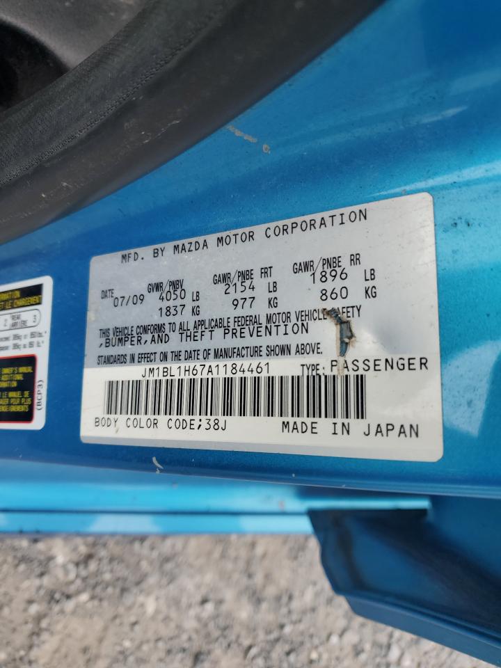 2010 Mazda 3 S VIN: JM1BL1H67A1184461 Lot: 84217365