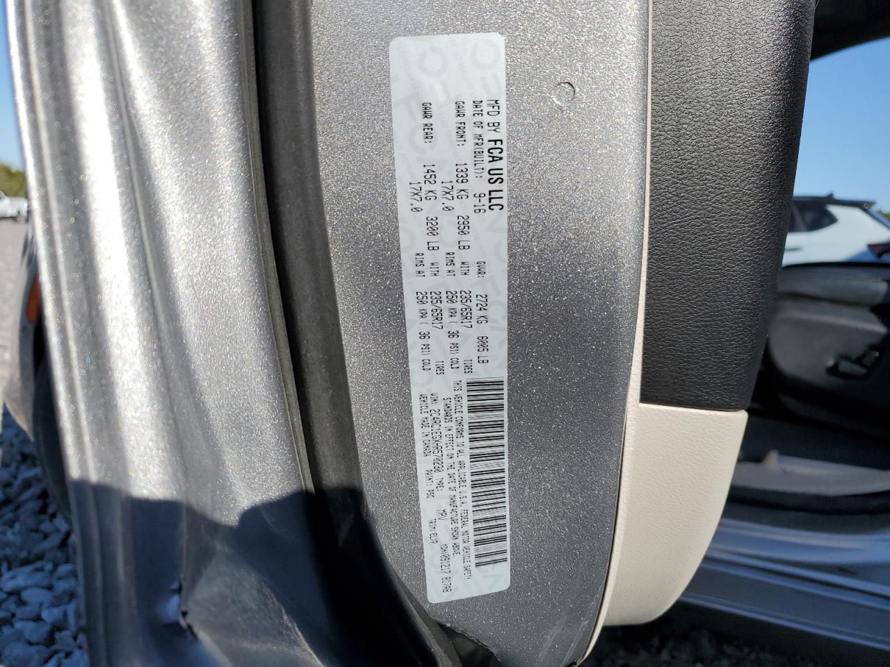 2017 Chrysler Pacifica Touring L Plus VIN: 2C4RC1EGXHR570230 Lot: 81806865