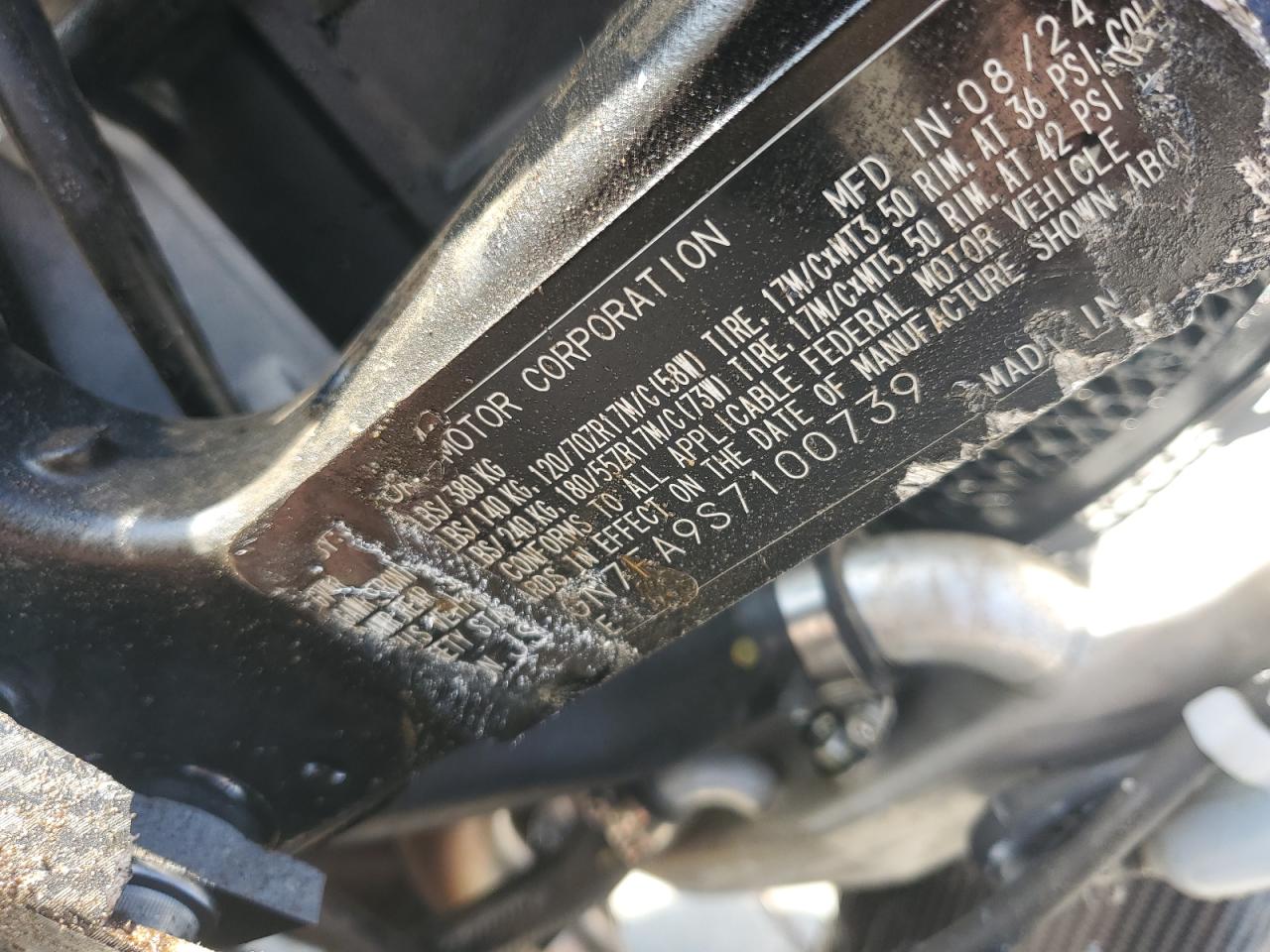 2025 Suzuki Gsx-R600 VIN: JS1GN7FA9S7100739 Lot: 81771735