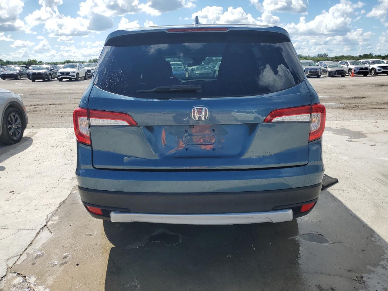 2021 Honda Pilot Ex VIN: 5FNYF5H33MB027116 Lot: 70897255